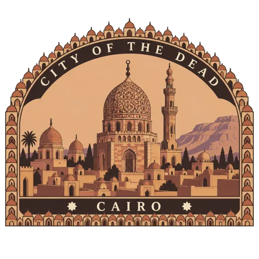 City of the Dead travel stamp