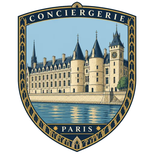 Conciergerie travel stamp