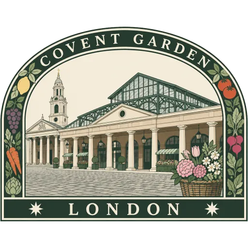 Covent Garden travel stamp