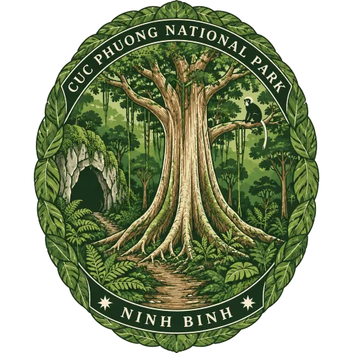 Cuc Phuong National Park travel stamp