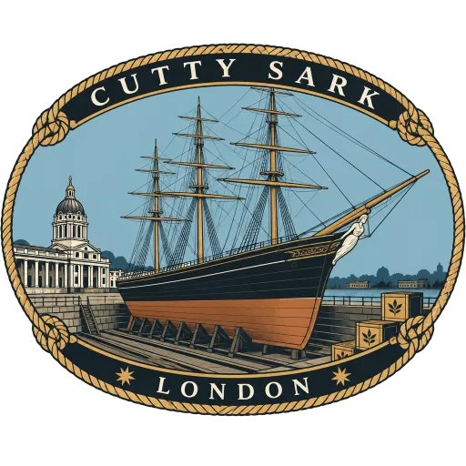 Cutty Sark travel stamp