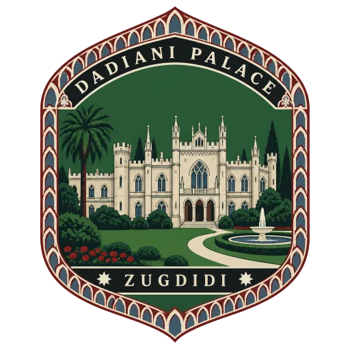 Dadiani Palace travel stamp