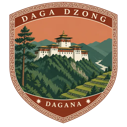 Daga Dzong travel stamp