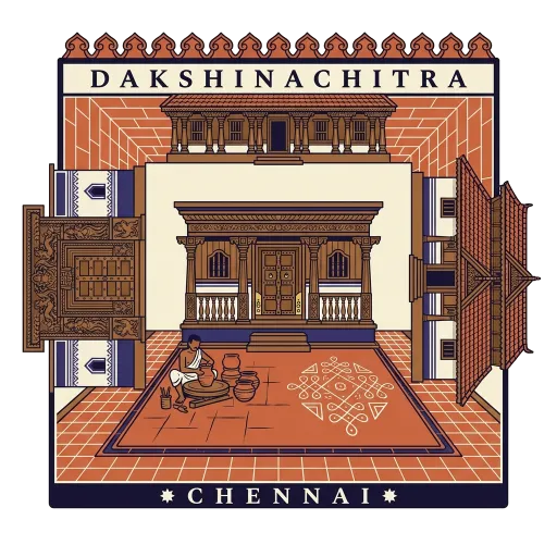 DakshinaChitra travel stamp