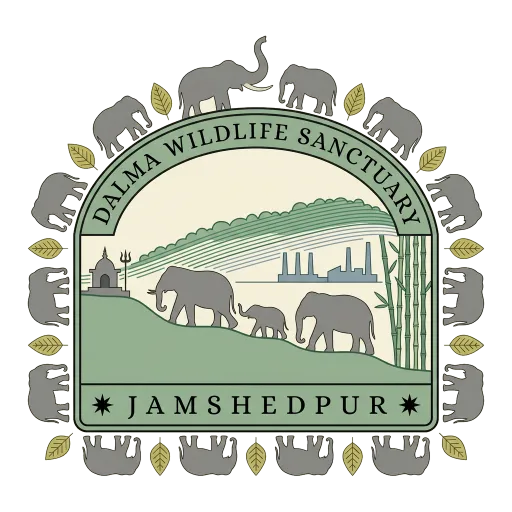 Dalma Wildlife Sanctuary travel stamp