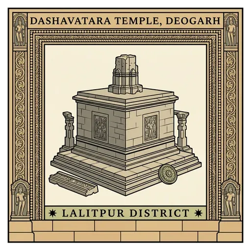 Dashavatara Temple, Deogarh travel stamp