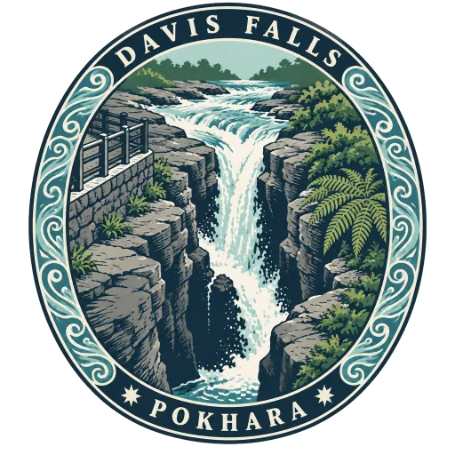 Davis Falls travel stamp