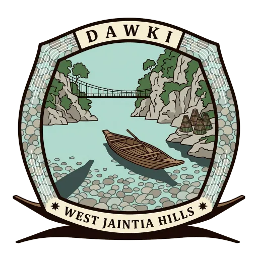 Dawki travel stamp