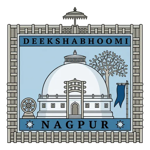 Deekshabhoomi travel stamp