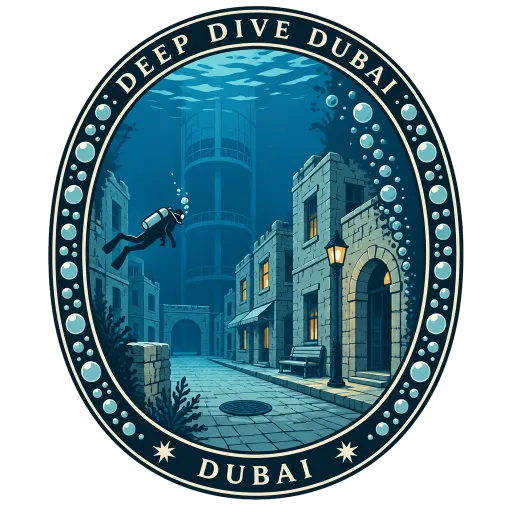 Deep Dive Dubai travel stamp