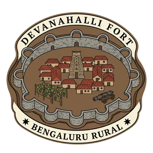 Devanahalli Fort travel stamp