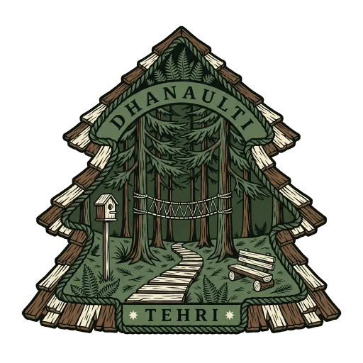 Dhanaulti travel stamp