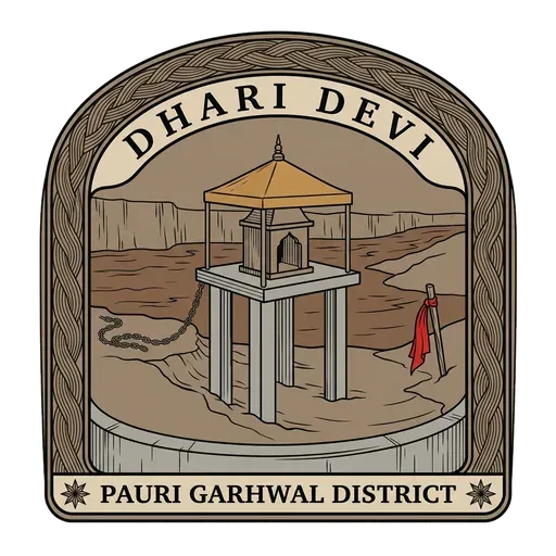 Dhari Devi travel stamp