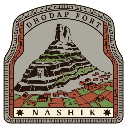 Dhodap Fort travel stamp