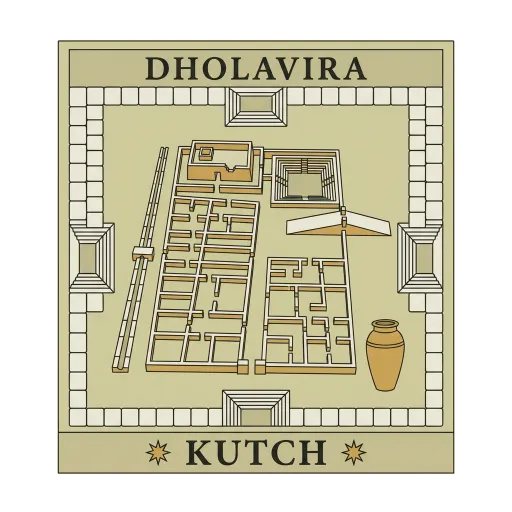 Dholavira travel stamp