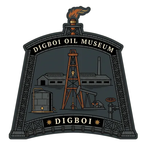 Digboi Oil Museum travel stamp