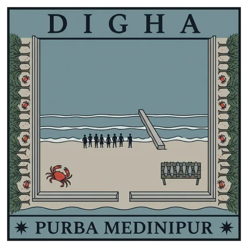 Digha travel stamp