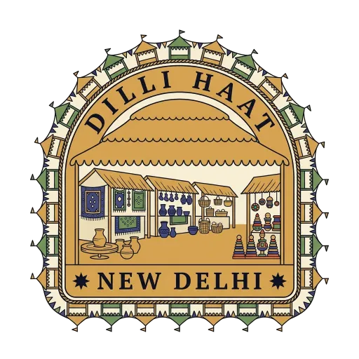 Dilli Haat travel stamp