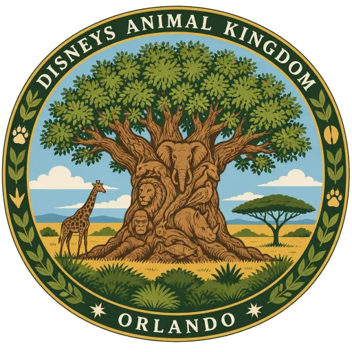 Disney's Animal Kingdom travel stamp