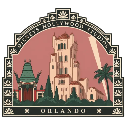 Disney's Hollywood Studios travel stamp