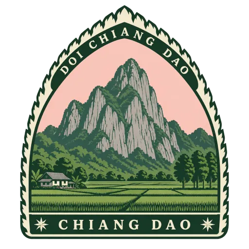 Doi Chiang Dao travel stamp