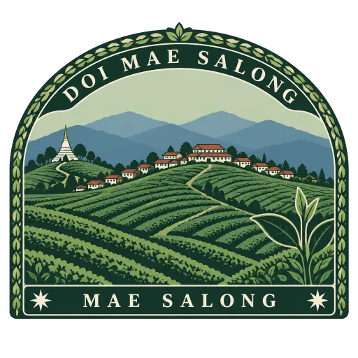 Doi Mae Salong travel stamp