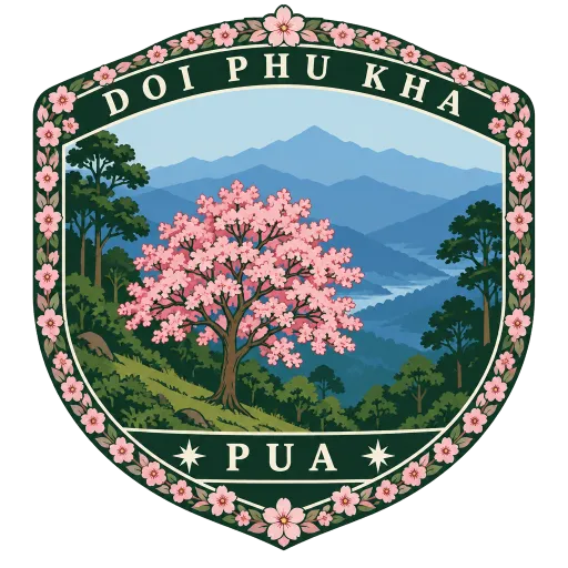 Doi Phu Kha travel stamp