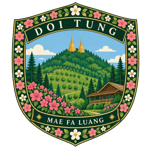 Doi Tung travel stamp