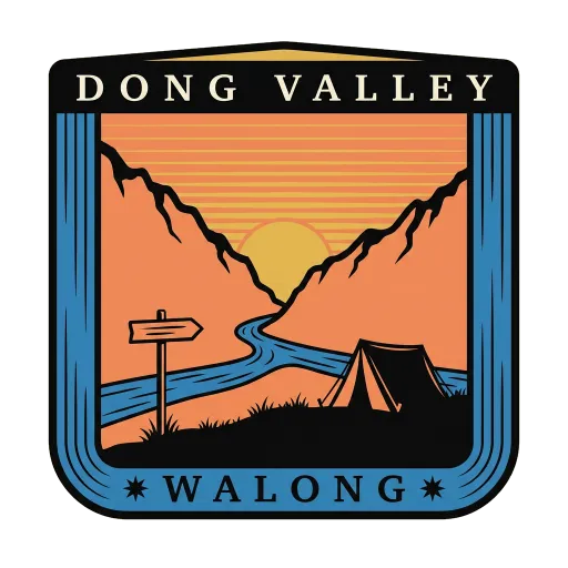 Dong Valley travel stamp
