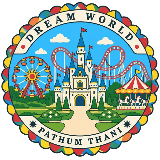 Dream World travel stamp