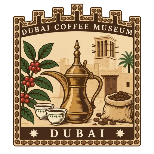 Dubai Coffee Museum travel stamp
