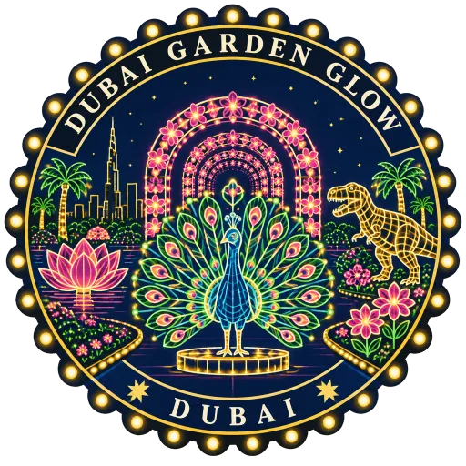 Dubai Garden Glow travel stamp