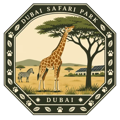 Dubai Safari Park travel stamp