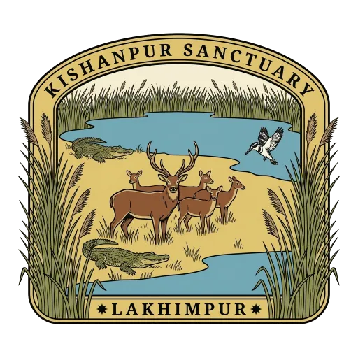 Kishanpur Sanctuary travel stamp