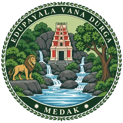 Edupayala Vana Durga Bhavani Temple travel stamp