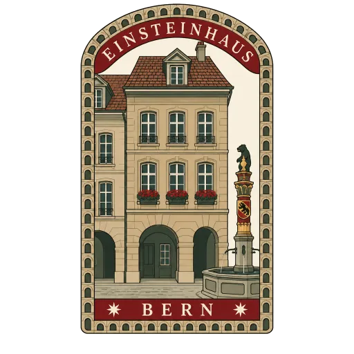 Einsteinhaus travel stamp