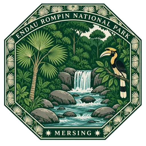 Endau-Rompin National Park travel stamp
