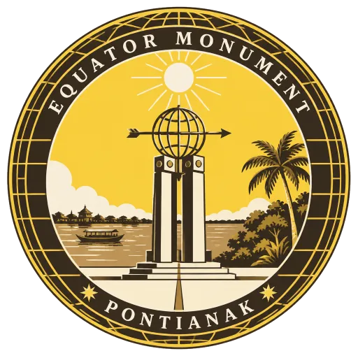 Equator Monument travel stamp