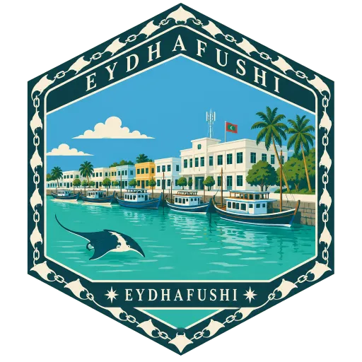 Eydhafushi travel stamp