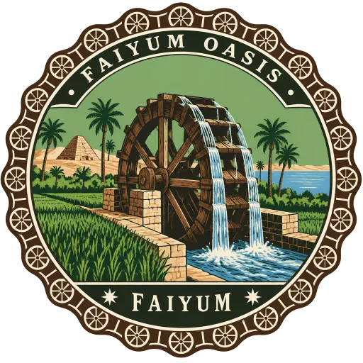 Faiyum Oasis travel stamp