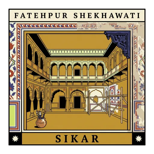 Fatehpur Shekhawati travel stamp