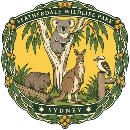 Featherdale Wildlife Park travel stamp