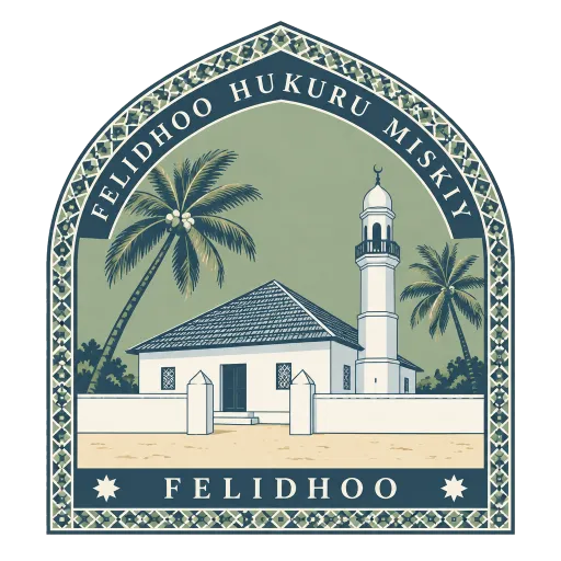 Felidhoo Hukuru Miskiy travel stamp