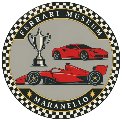 Ferrari Museum travel stamp