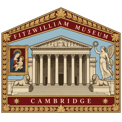 Fitzwilliam Museum travel stamp