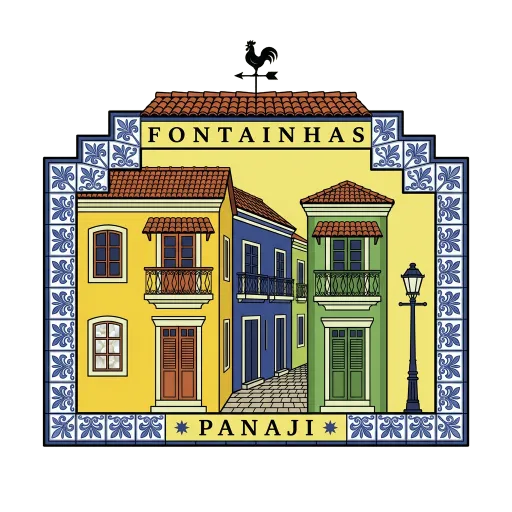Fontainhas travel stamp