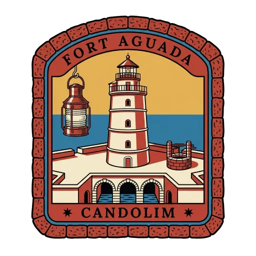 Fort Aguada travel stamp