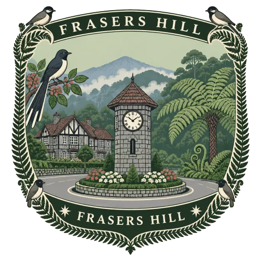 Fraser's Hill travel stamp