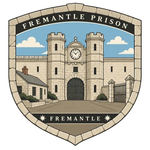 Fremantle Prison travel stamp