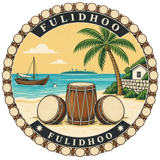 Fulidhoo travel stamp